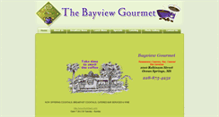 Desktop Screenshot of bayviewgourmet.com